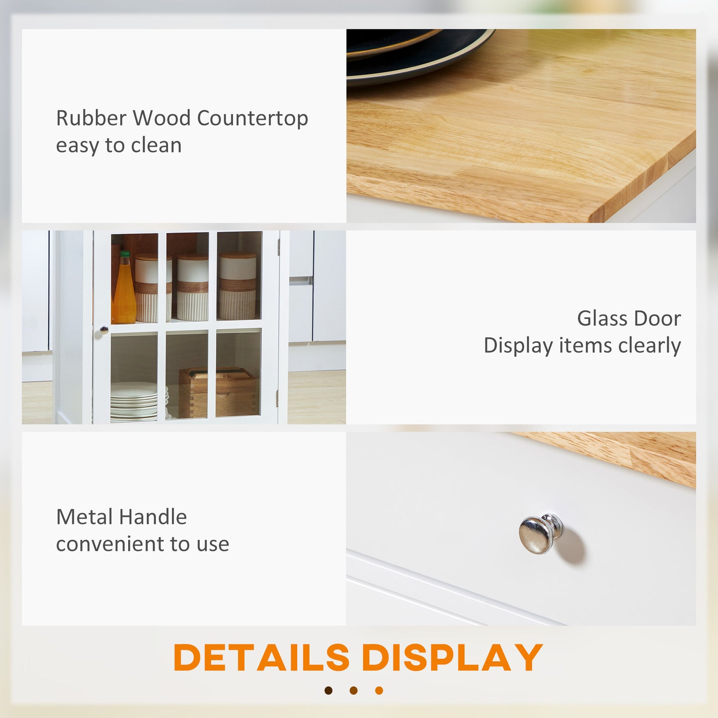 Closeup of a light brown rubber wood countertop with visible grain perfect for kitchens
