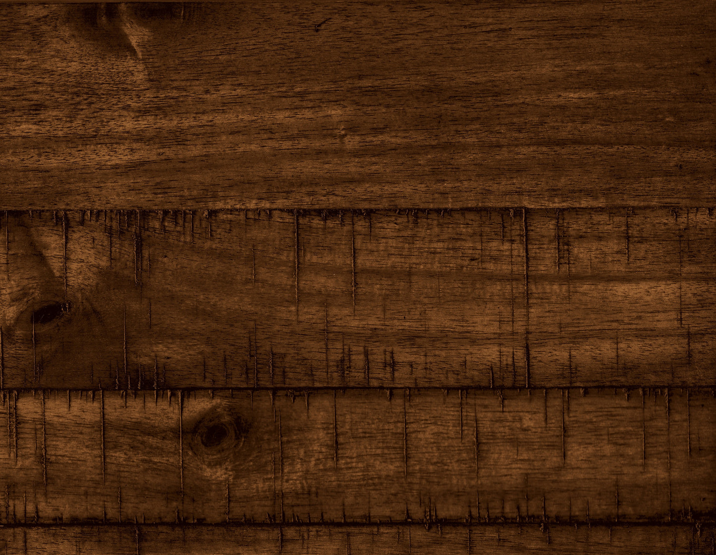 Dark brown reclaimed wood texture with visible grain and knots