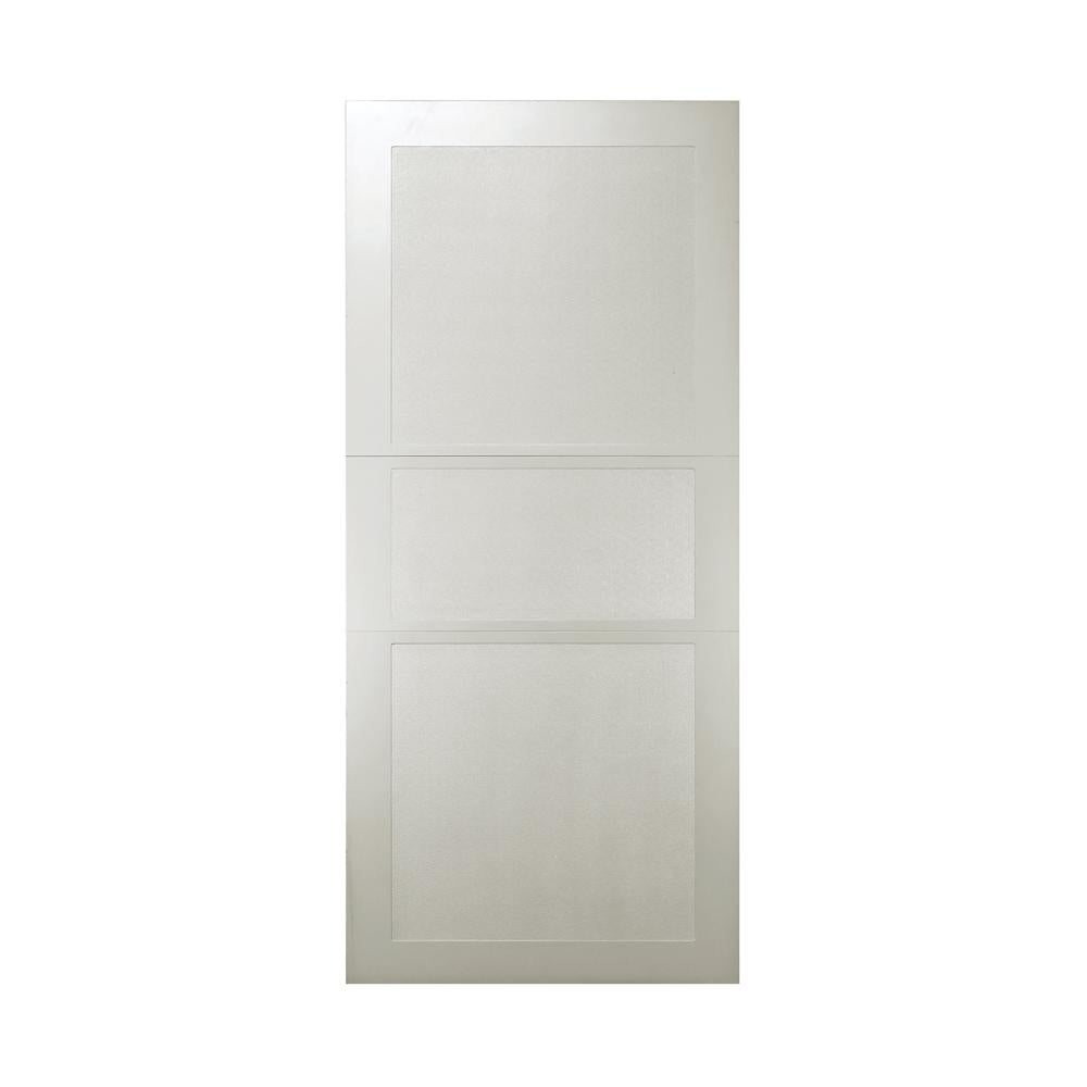 Cream threepanel interior door