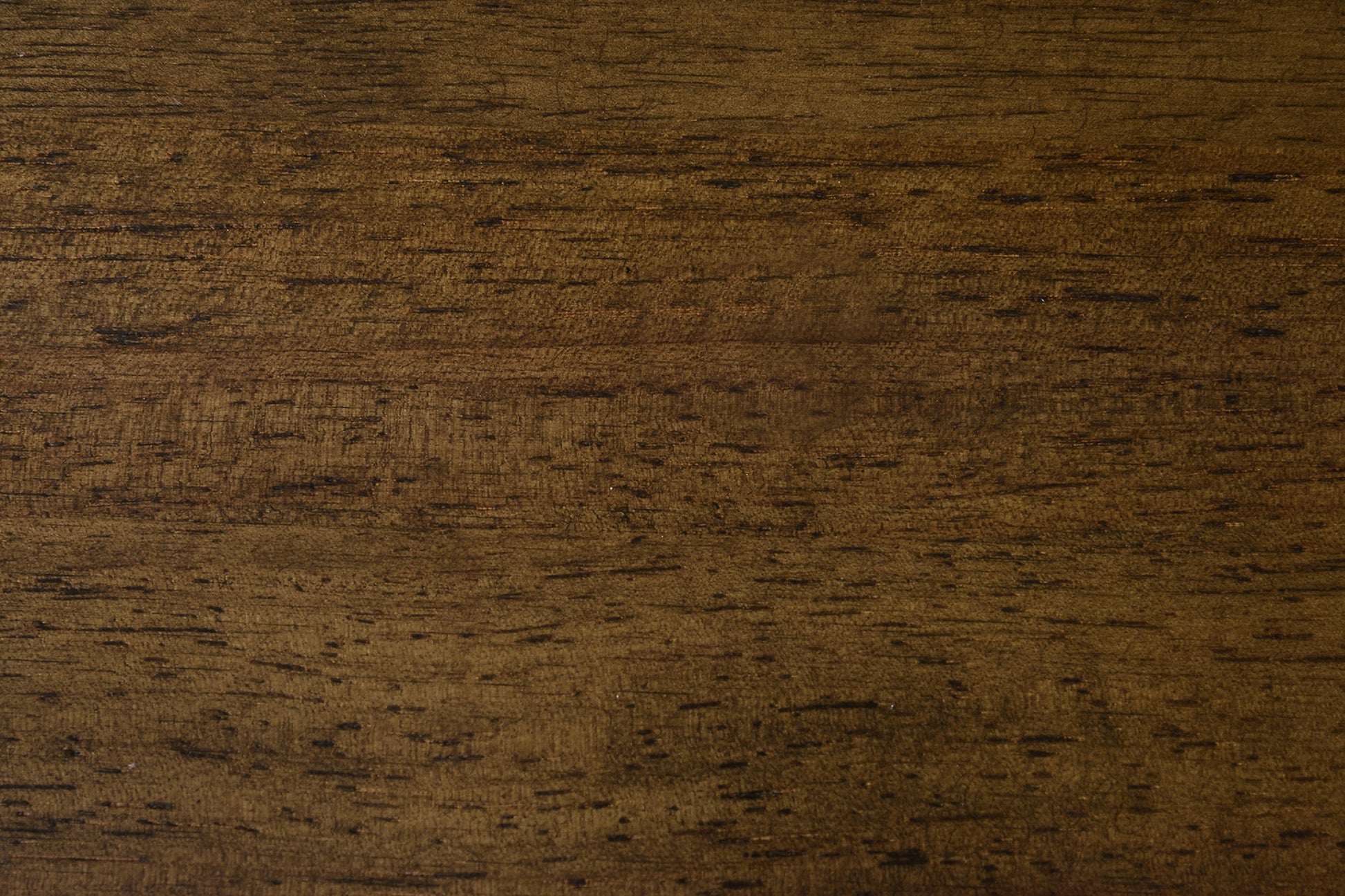 Closeup of natural dark brown oak wood grain texture