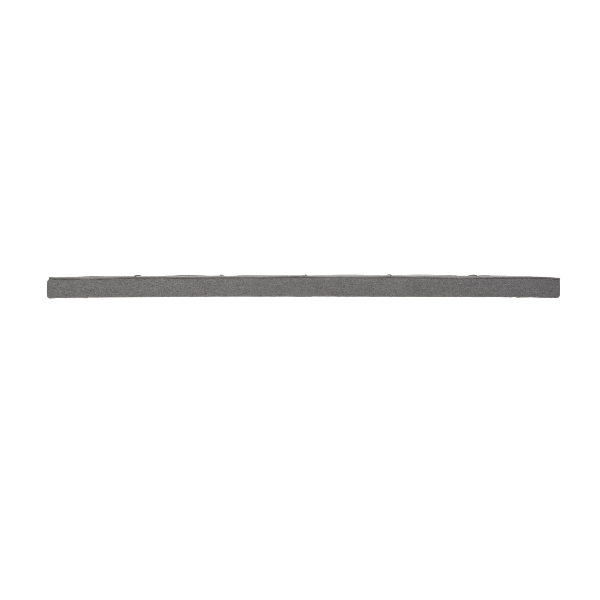 Gray fabric upholstery trim strip for furniture repair