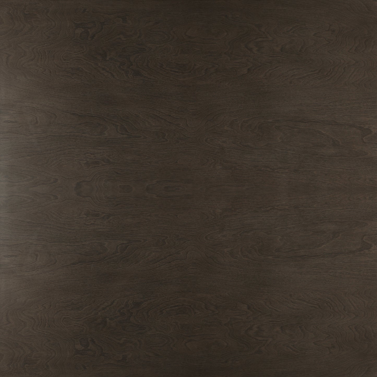 Dark walnut wood veneer with a subtle grain pattern