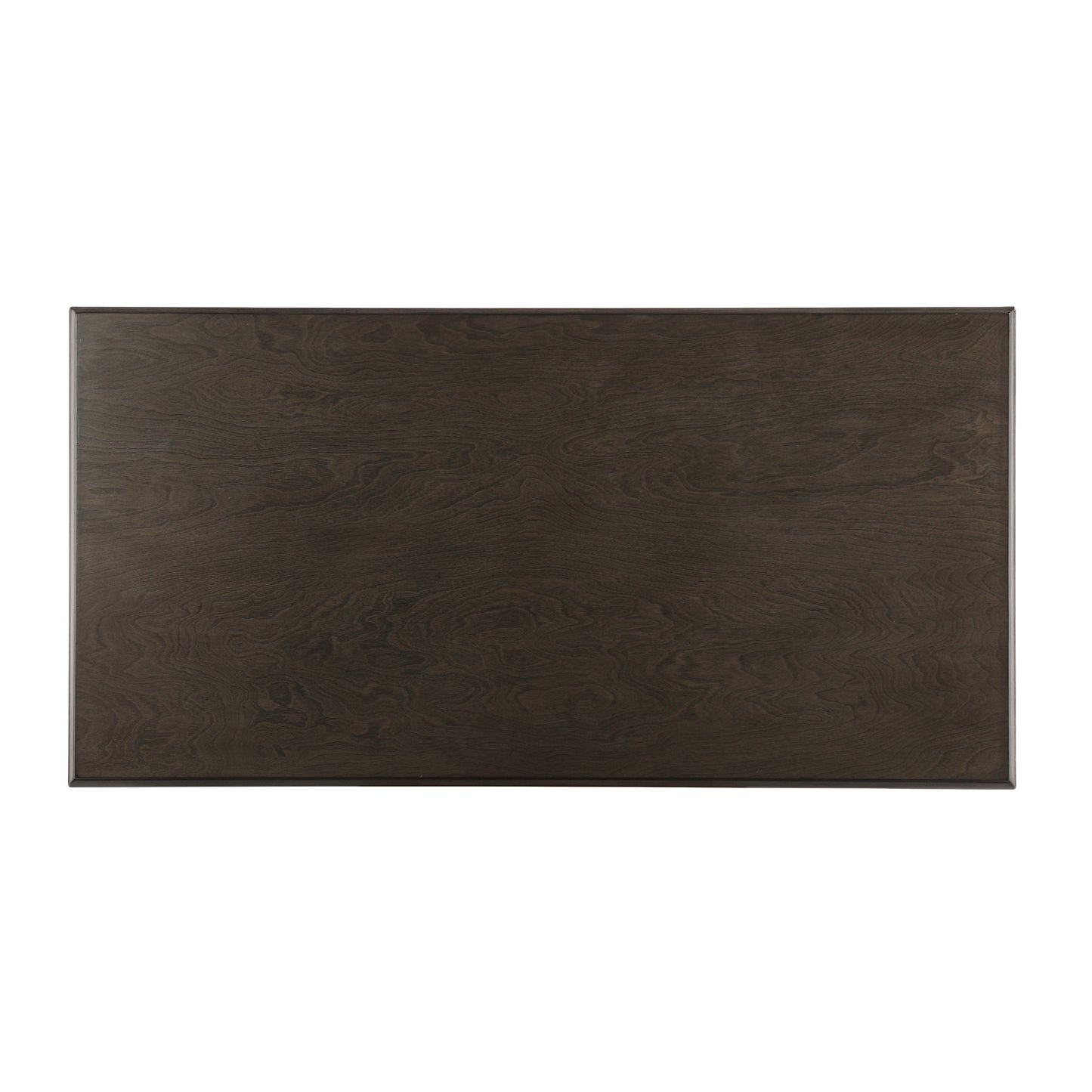 Dark brown wood grain tabletop