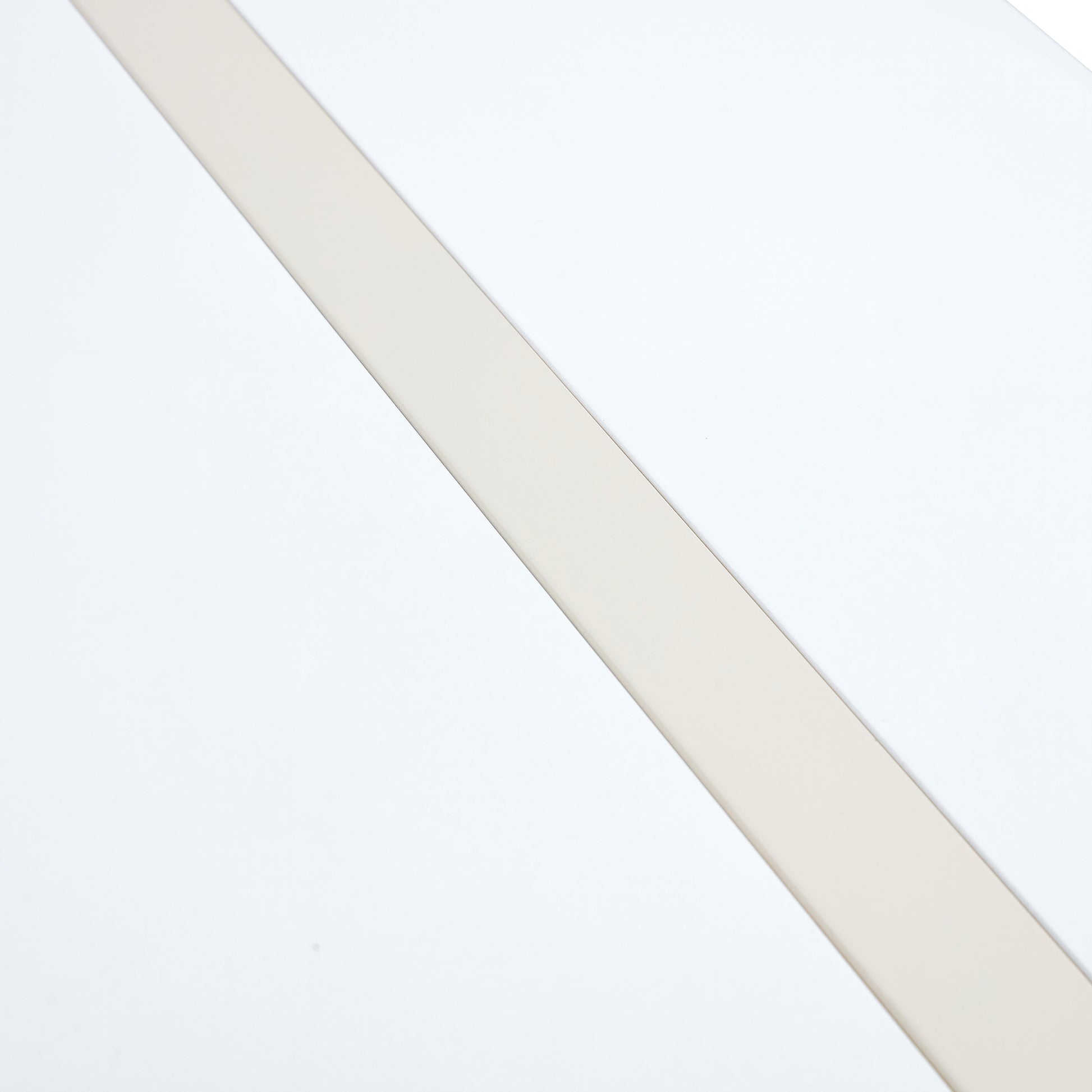 Elegant beige stripe on a white textured background for modern decor