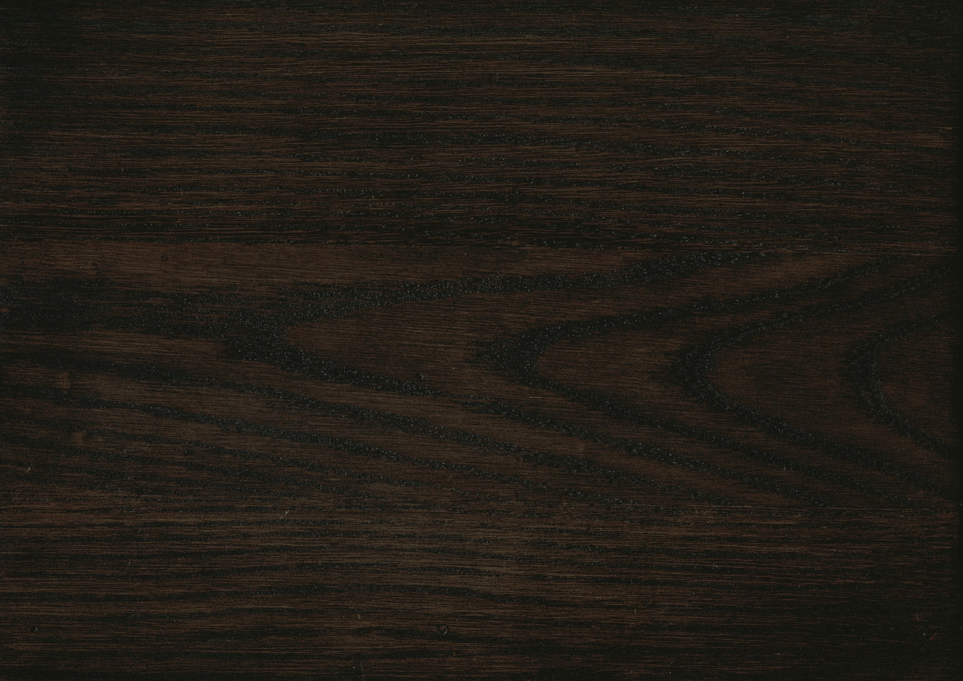 Dark oak wood veneer with distinct grain texture