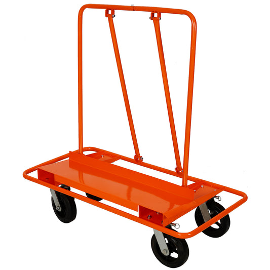 TREATLIFE HOME Versatile Drywall Sheet Cart for Effortless Transport, 2400 lbs Capacity, Sturdy Steel Frame with Smooth Rolling Wheels