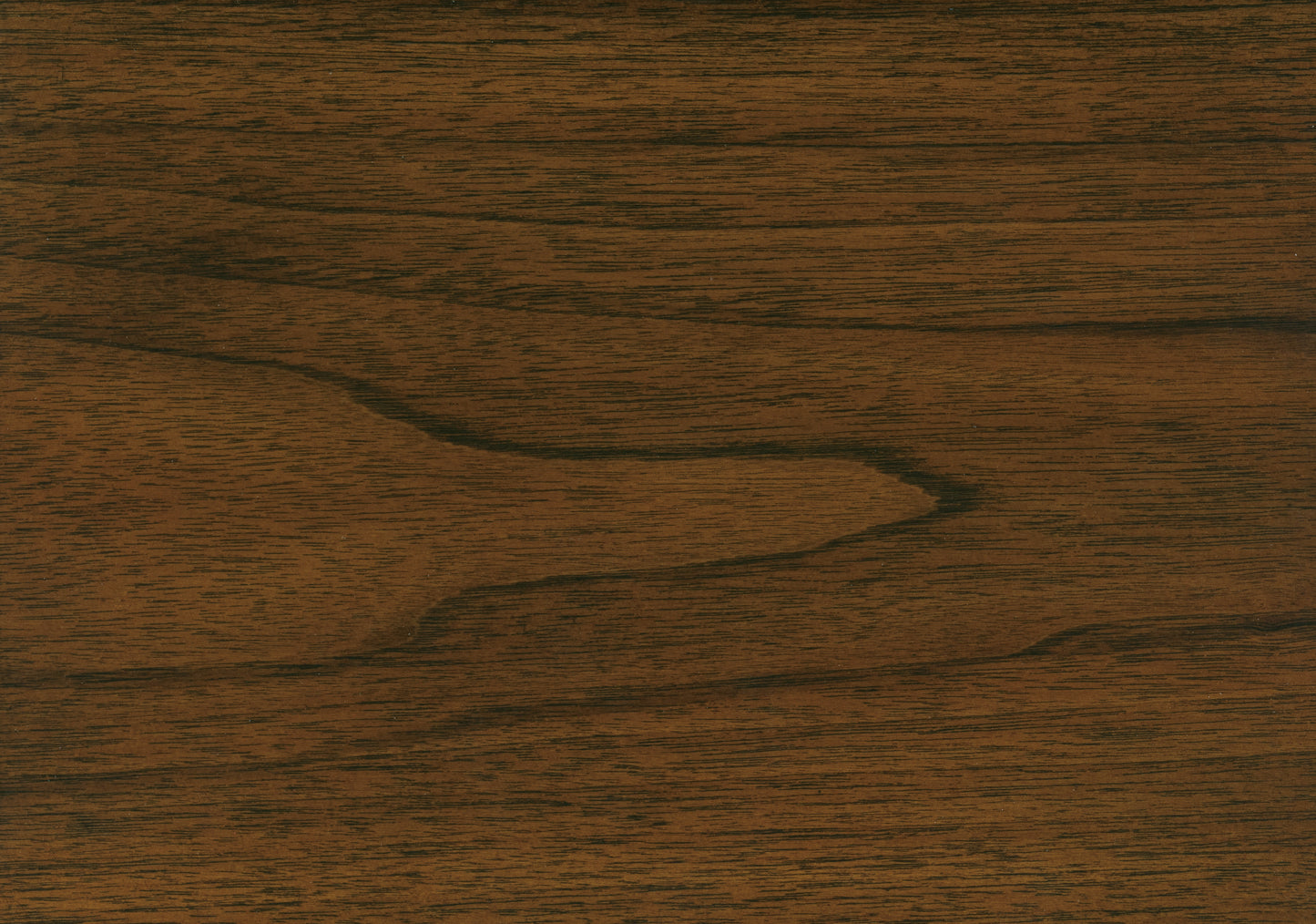 Contemporary Design Coffee Table with Drawers - Walnut and Black