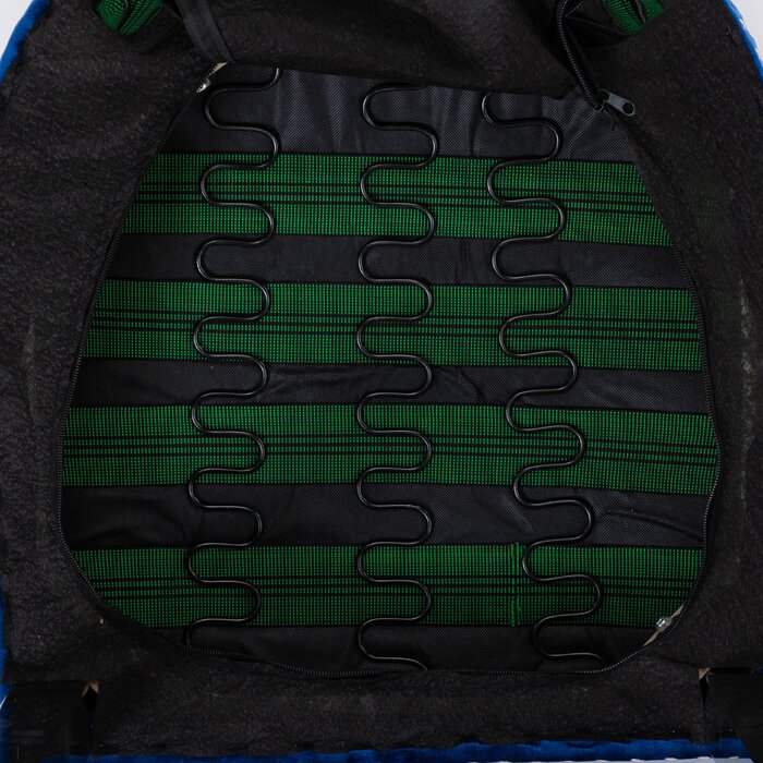 Spring seat webbing system for furniture repair