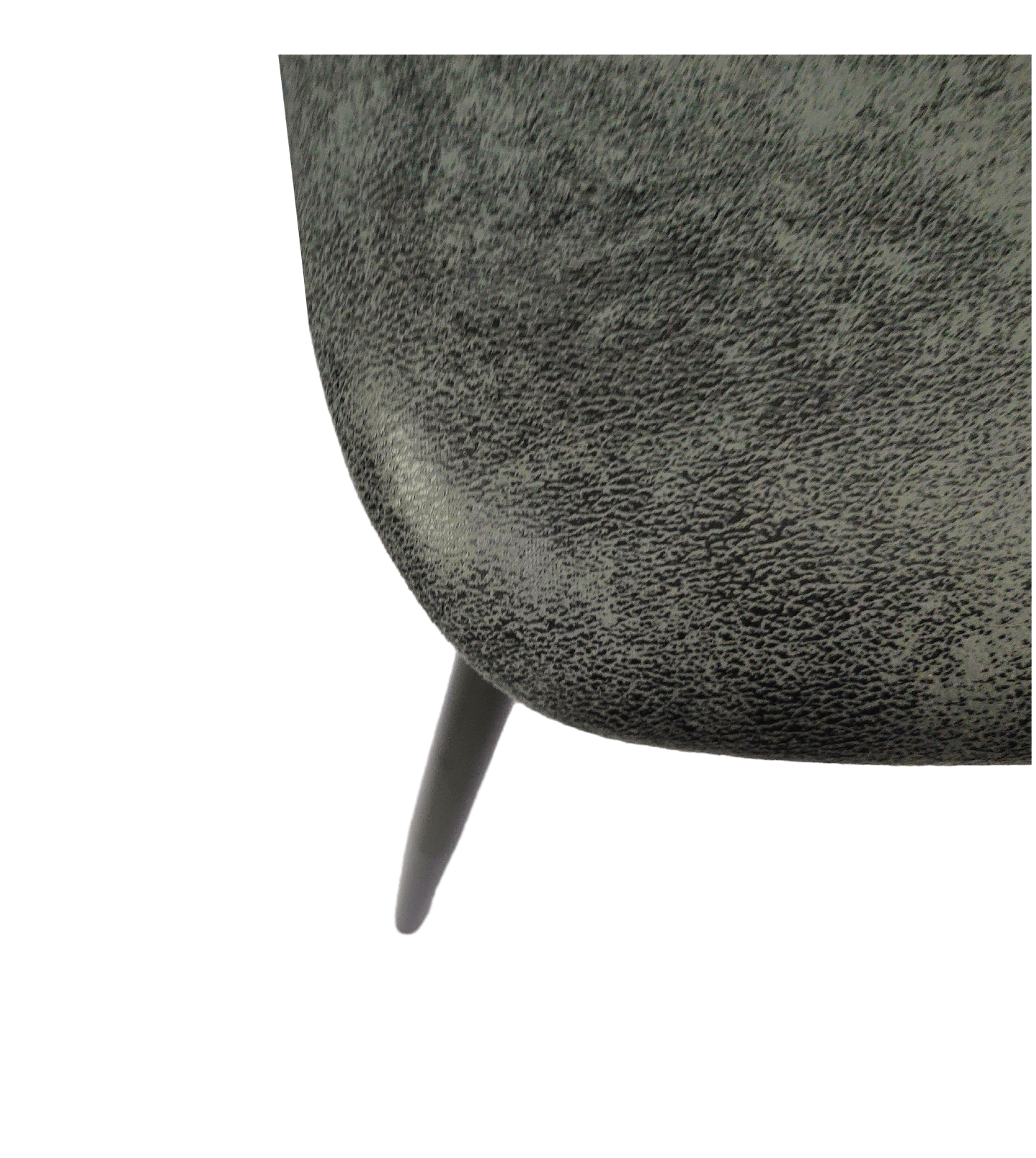 Textured gray armchair