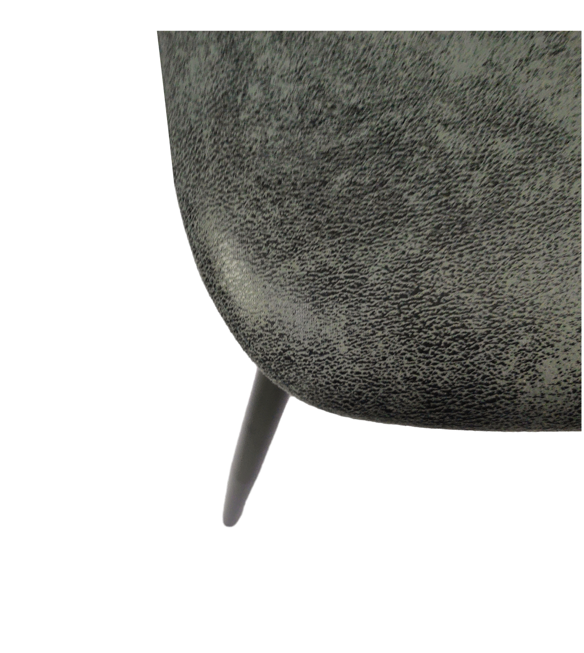 Textured gray armchair
